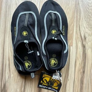 NWT Body Glove Black and Yellow Water Shoes Riptide III-men’s 11